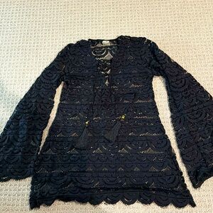 Black beach dress XS/S